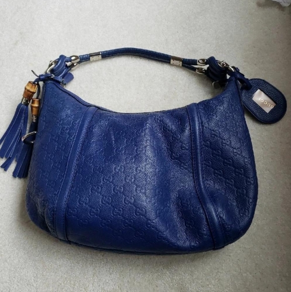 AUTHENTIC GUCCI 240261-493075 SHIMA TASSEL… - Picture 9 of 12